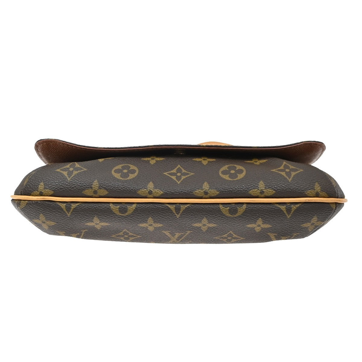 Louis Vuitton Musette Tango Monogram Canvas Brown Canvas Shoulder Bag Bag (Pre-Owned)