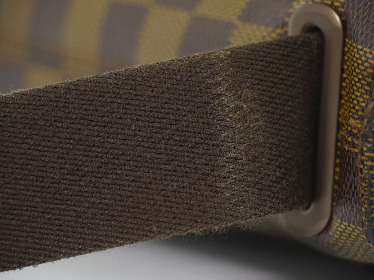 Louis Vuitton Brooklyn Damier Brown Canvas Handbag (Pre-Owned)