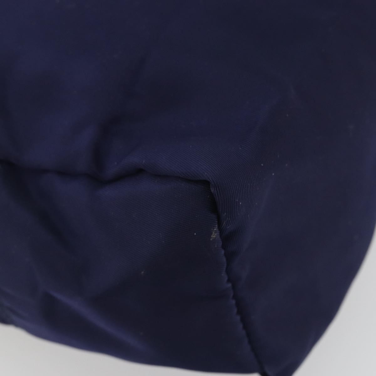 Prada Pouch Nylon Navy Nylon Clutche & Pouche Bag (Pre-Owned)