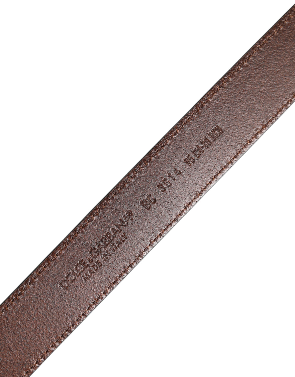 Dolce & Gabbana Green Classic Leather Metal Buckle Men's Belt