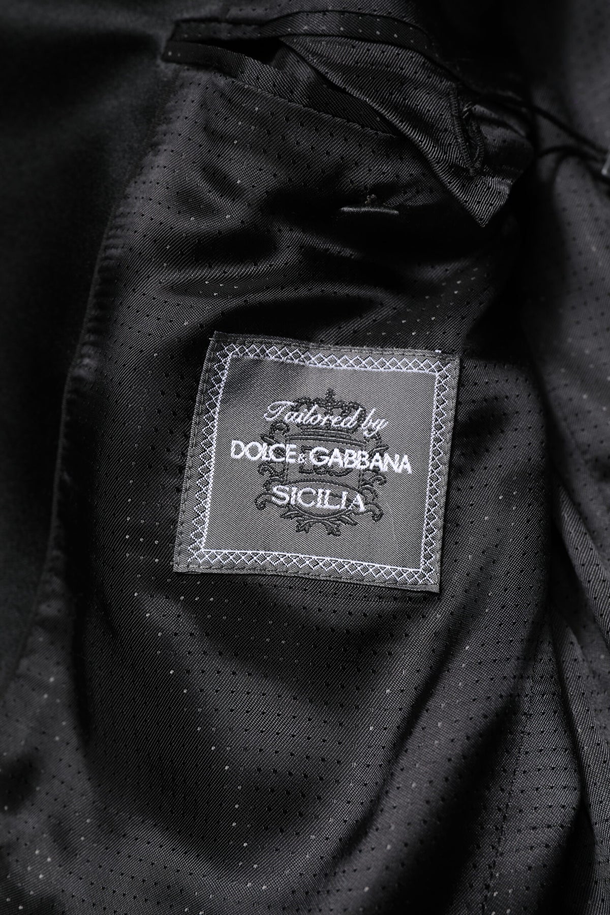 Dolce & Gabbana Purple SICILIA Sequin Embellish Coat Men's Jacket
