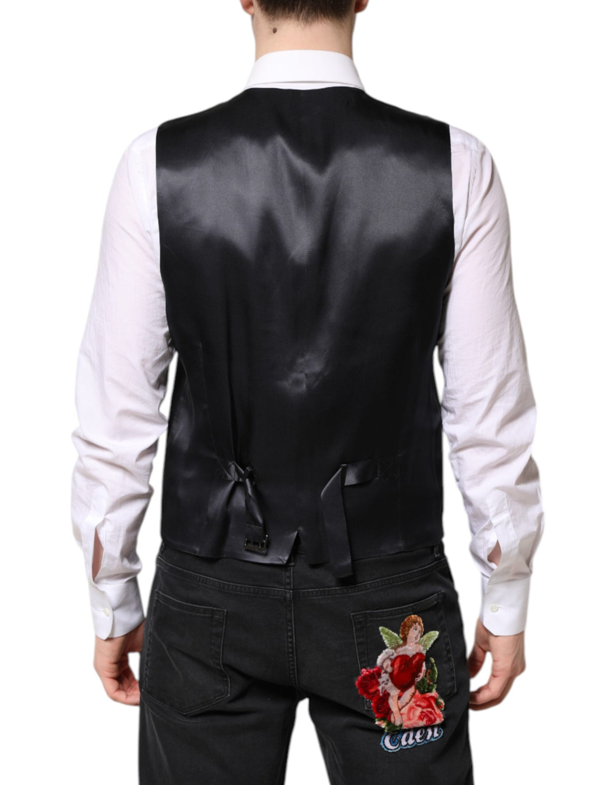 Dolce & Gabbana Dark Blue MARTINI Wool Suit 2 Piece Men's Jacket
