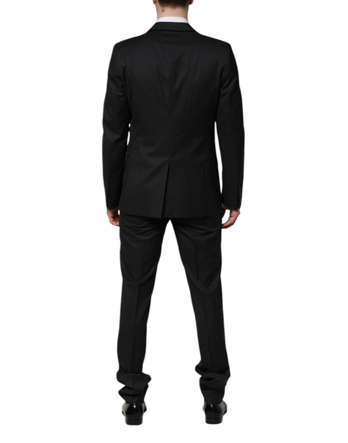 Dolce & Gabbana Dark Gray MARTINI 2 Pc Single Breasted Men's Suit