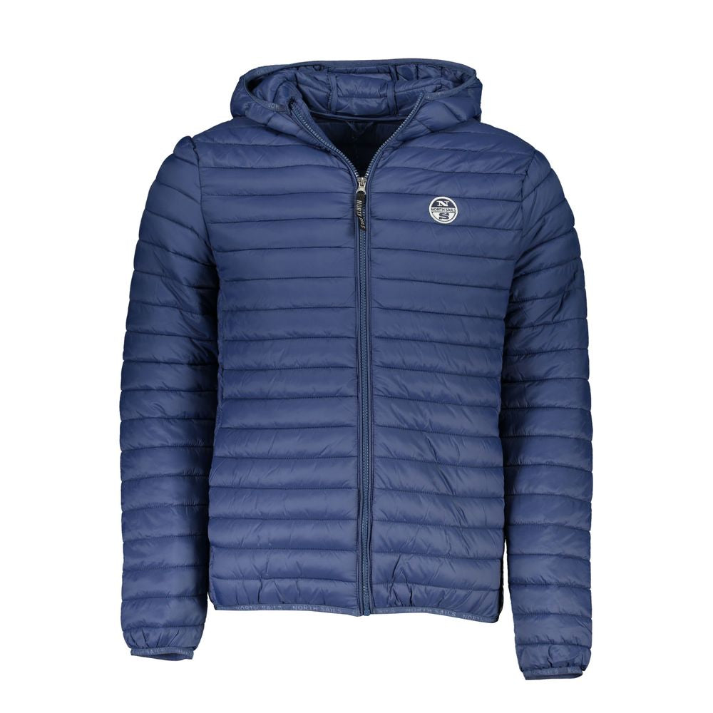 North Sails Blu Poliammide Man Men's Jacket
