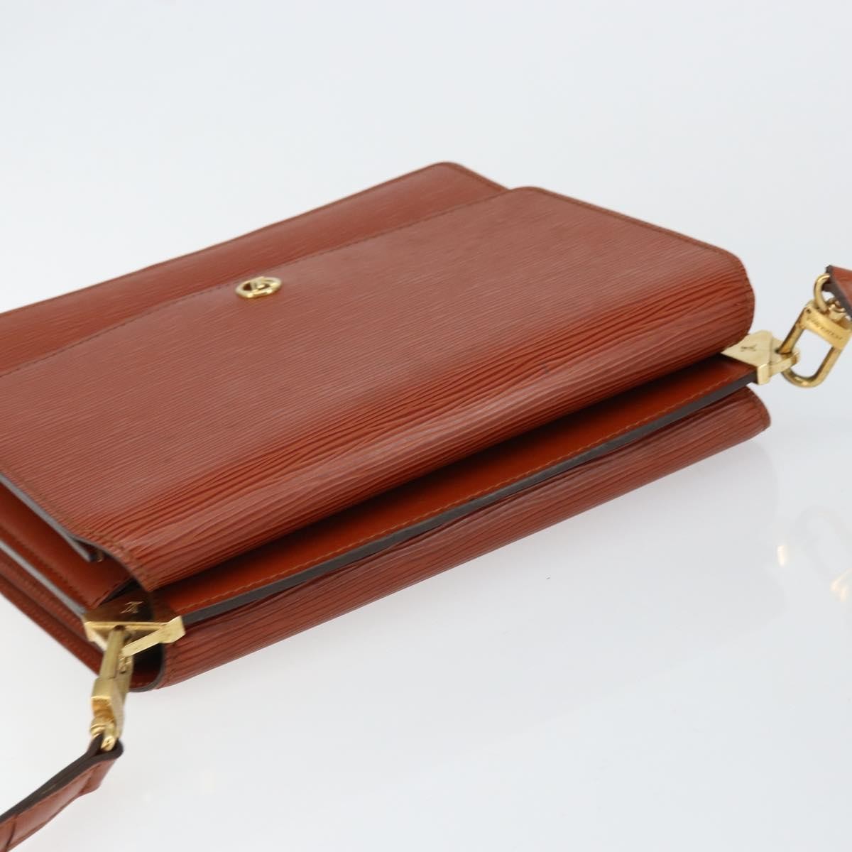 Louis Vuitton Grenelle Epi Leather Brown Leather Shoulder Bag Bag (Pre-Owned)