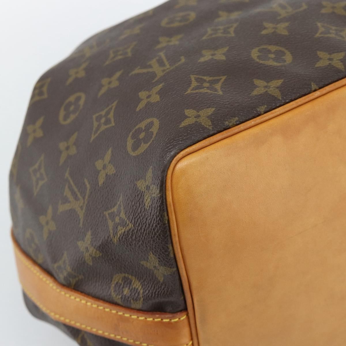 Louis Vuitton Petit Noe Monogram Canvas Brown Canvas Shoulder Bag Bag (Pre-Owned)