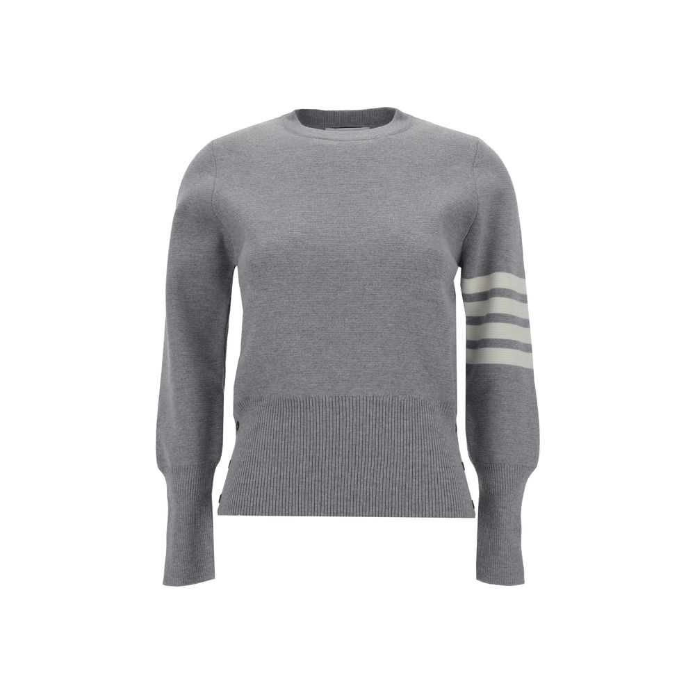Thom Browne Gray Wool Oves Aries Women's Sweatshirt