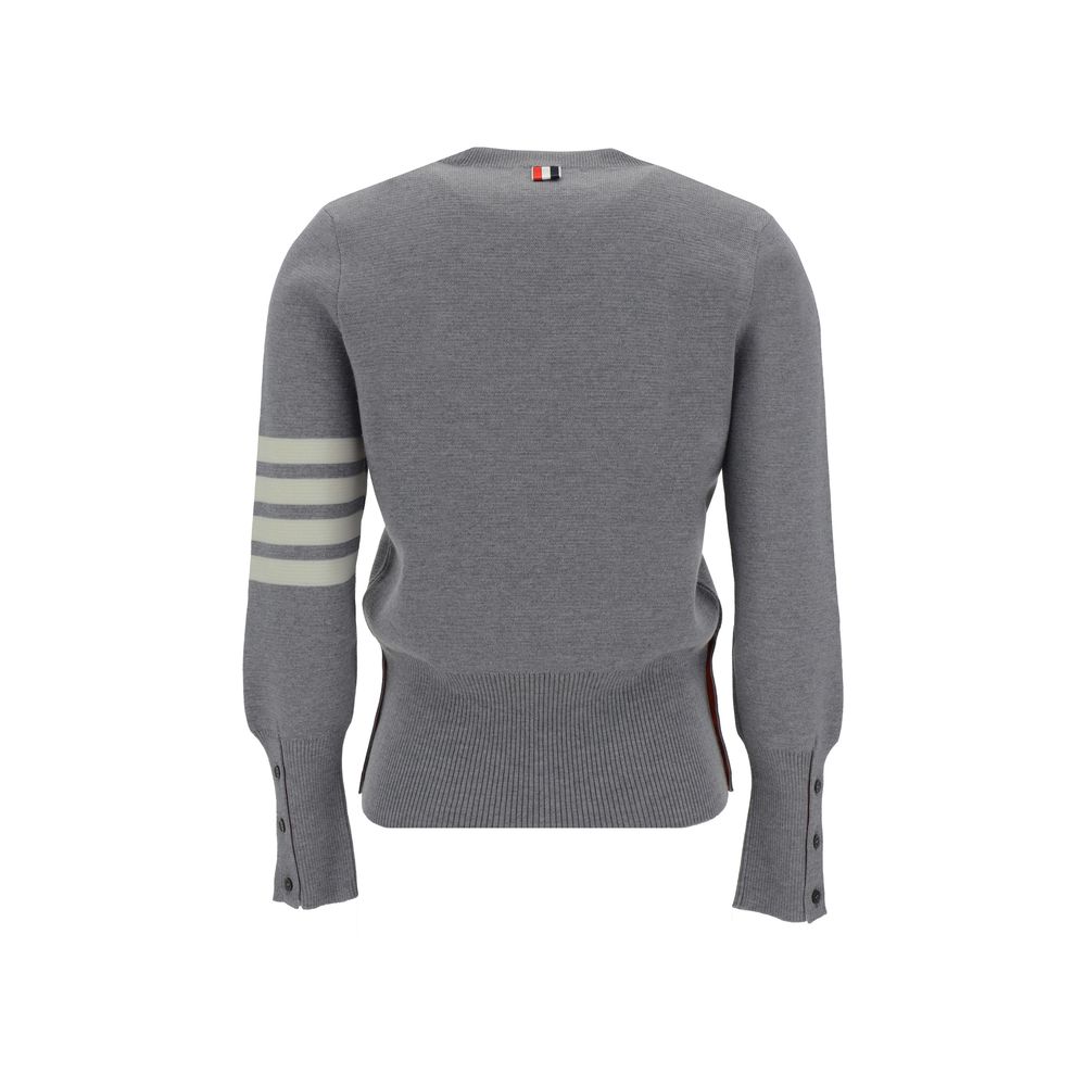 Thom Browne Gray Wool Oves Aries Women's Sweatshirt