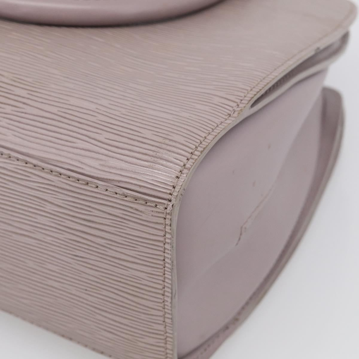 Louis Vuitton Pont Neuf Epi Leather Purple Leather Handbag (Pre-Owned)