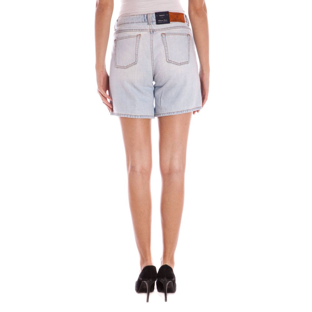Gant Azzurro Cotton Women Women's Jeans