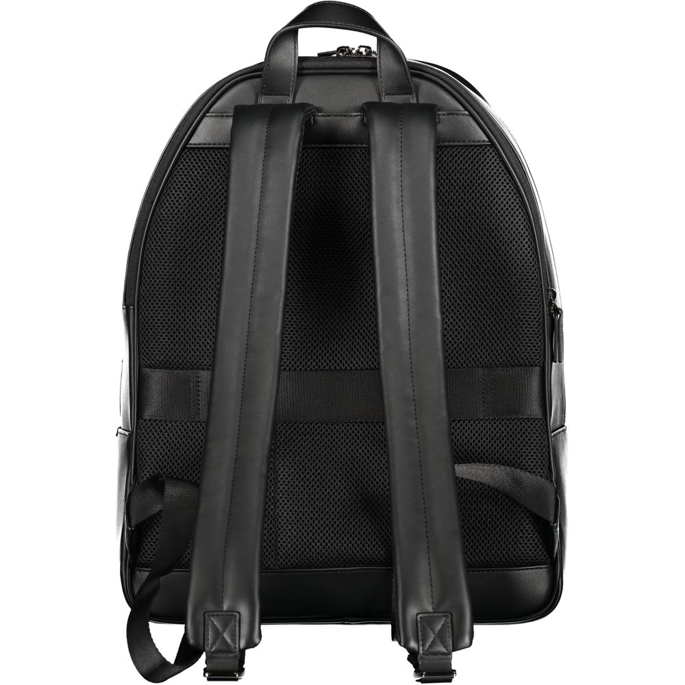 Tommy Hilfiger Nero Polyurethane Men Men's Backpack