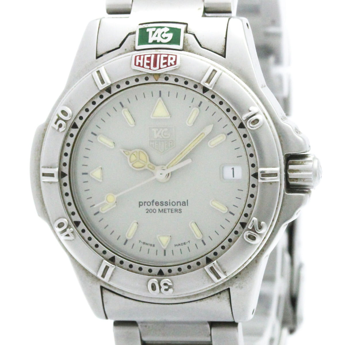Tag Heuer 4000 Professional Diver 200M Quartz Stainless Steel Watch (Pre-Owned)