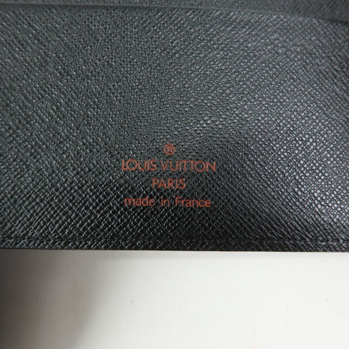 Louis Vuitton Ring Agenda Cover Epi Leather Black Leather Briefcase Bag (Pre-Owned)