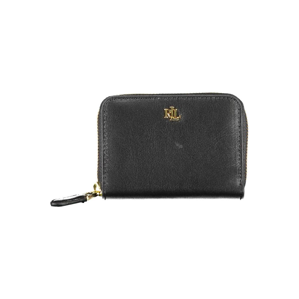 Ralph Lauren Black Leather Women's Wallet