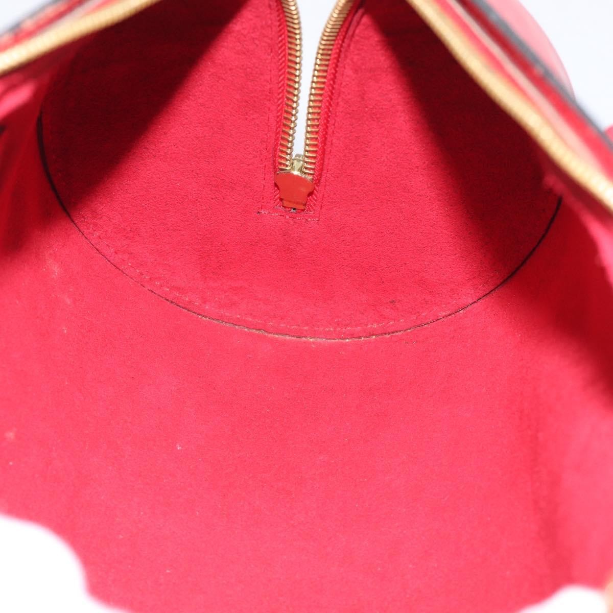 Louis Vuitton Soufflot Epi Leather Red Leather Tote Bag Bag (Pre-Owned)