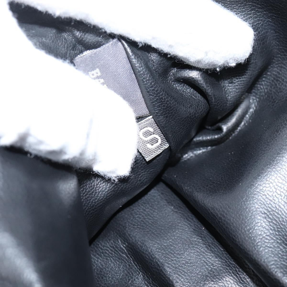 Bally Vintage Chain Quilted Leather Black Leather Shoulder Bag Bag (Pre-Owned)