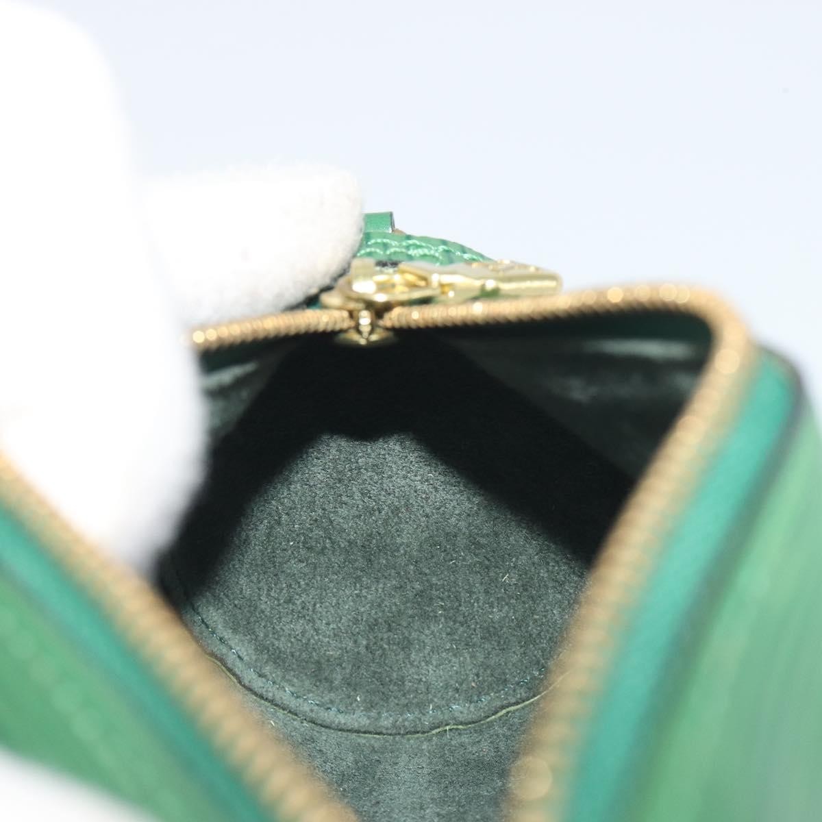 Louis Vuitton Soufflot Pochette Epi Leather Green Leather Clutche & Pouche Bag (Pre-Owned)