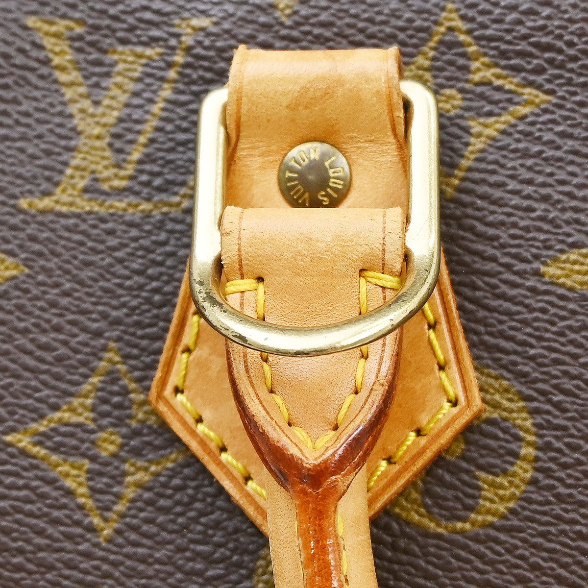 Louis Vuitton Alma Monogram Canvas Brown Canvas Handbag (Pre-Owned)