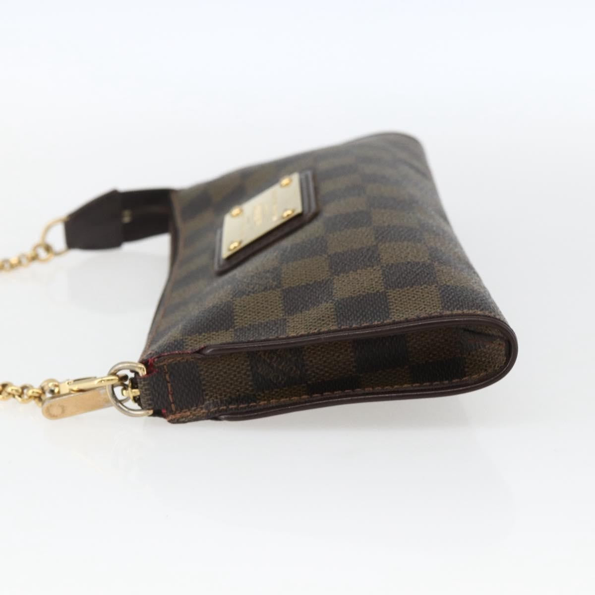 Louis Vuitton Sophie Damier Ebene Brown Canvas Clutche & Pouche Bag (Pre-Owned)