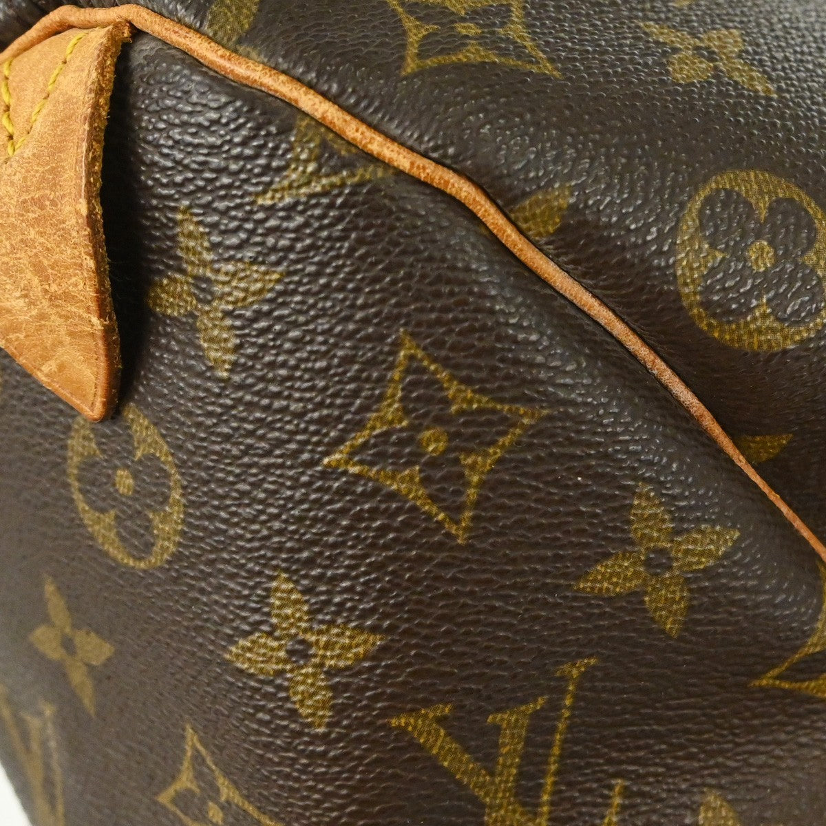 Louis Vuitton Speedy Monogram Canvas Brown Canvas Handbag (Pre-Owned)