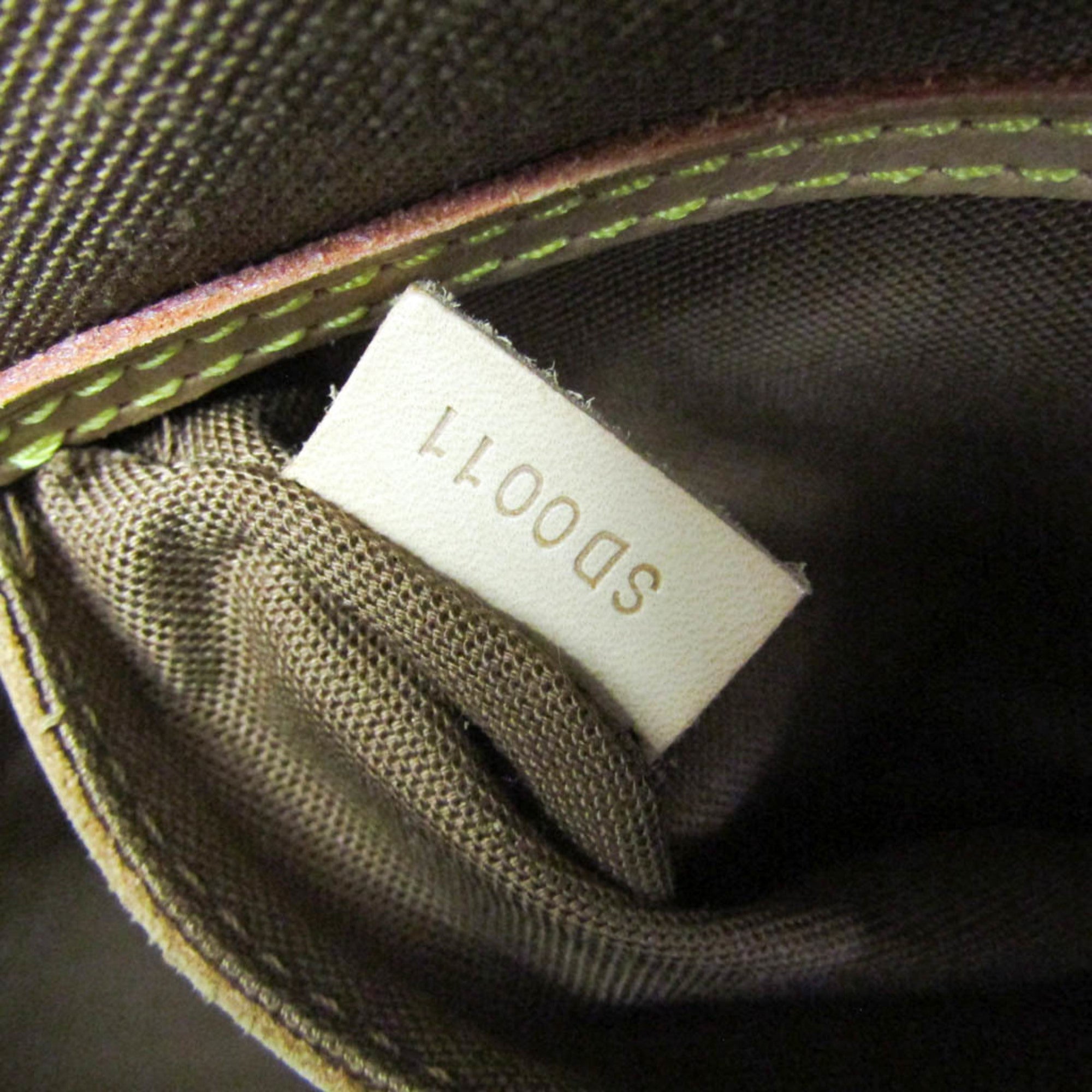 Louis Vuitton Alma Monogram Canvas Brown Canvas Handbag (Pre-Owned)