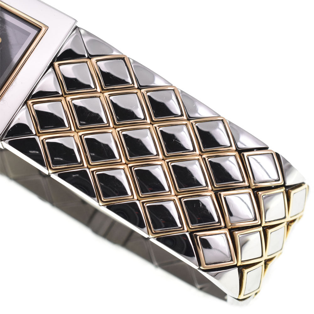 Chanel Matelasse Quartz Stainless Steel Watch (Pre-Owned)