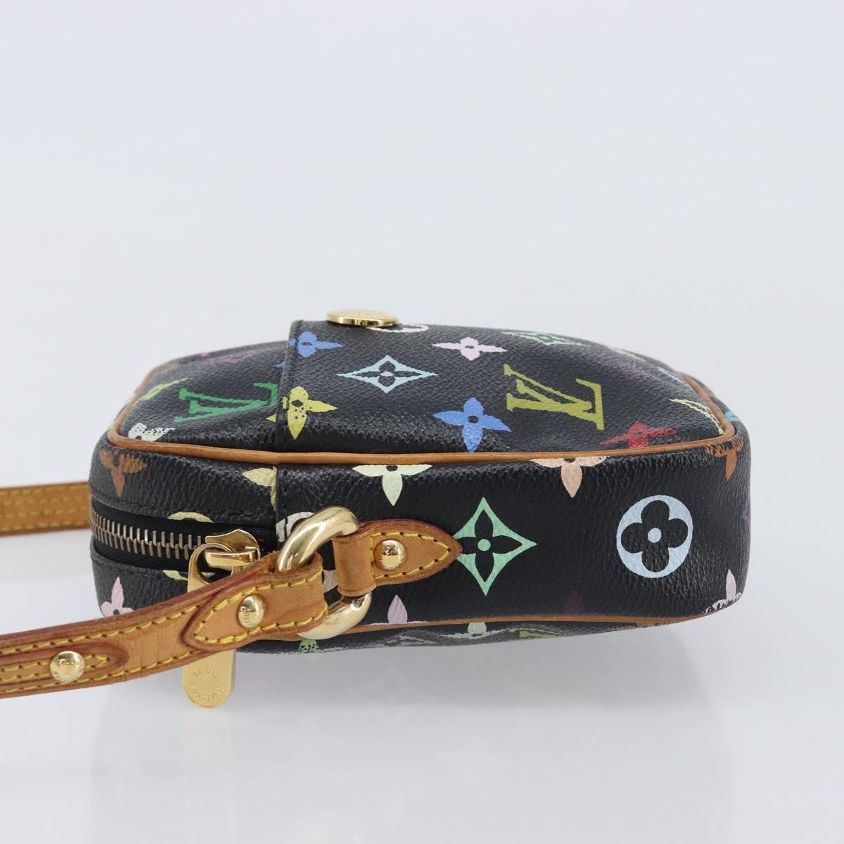 Louis Vuitton Rift Monogram Multicolor Black Canvas Shoulder Bag Bag (Pre-Owned)
