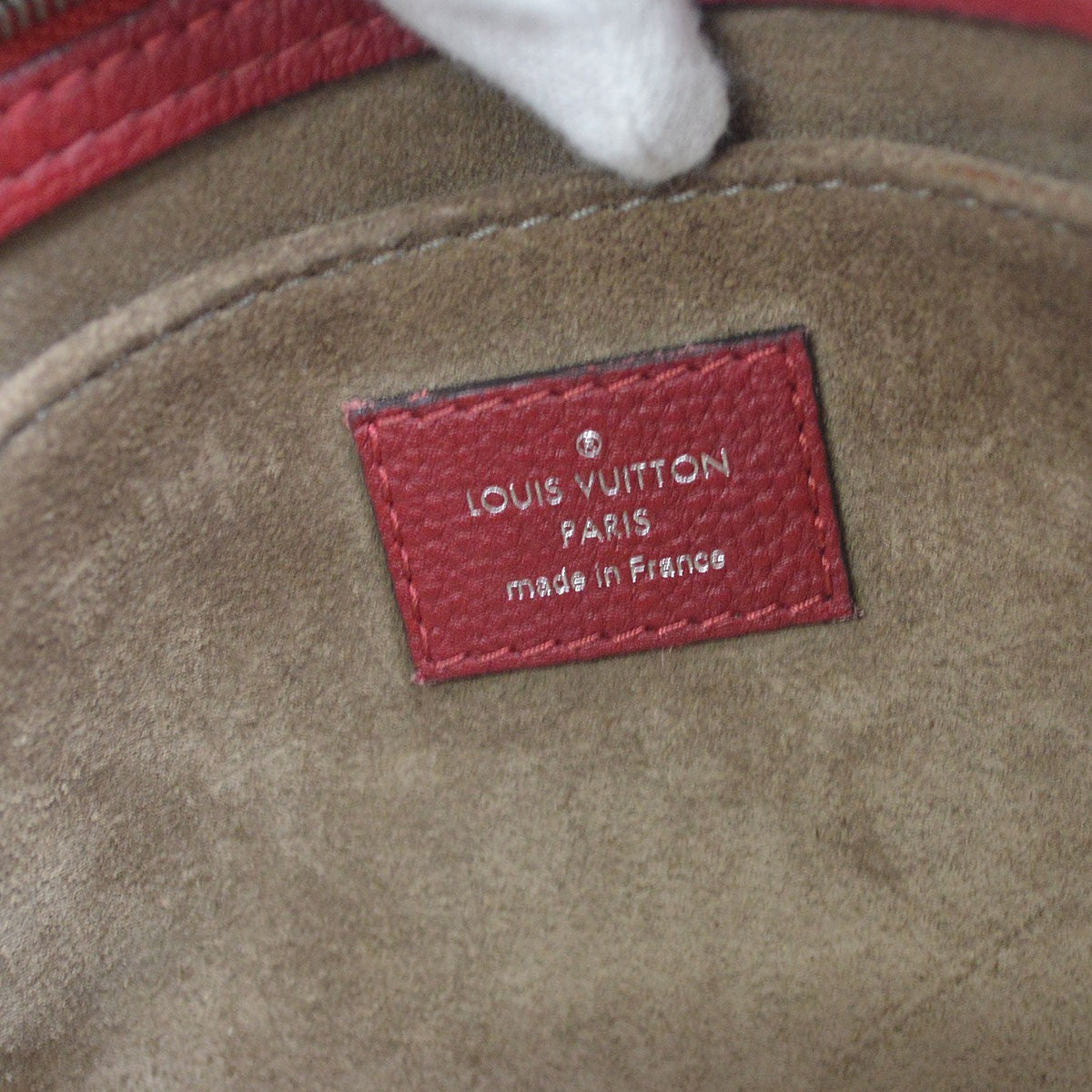 Louis Vuitton Sofia Coppola Sc Leather Red Leather Handbag (Pre-Owned)