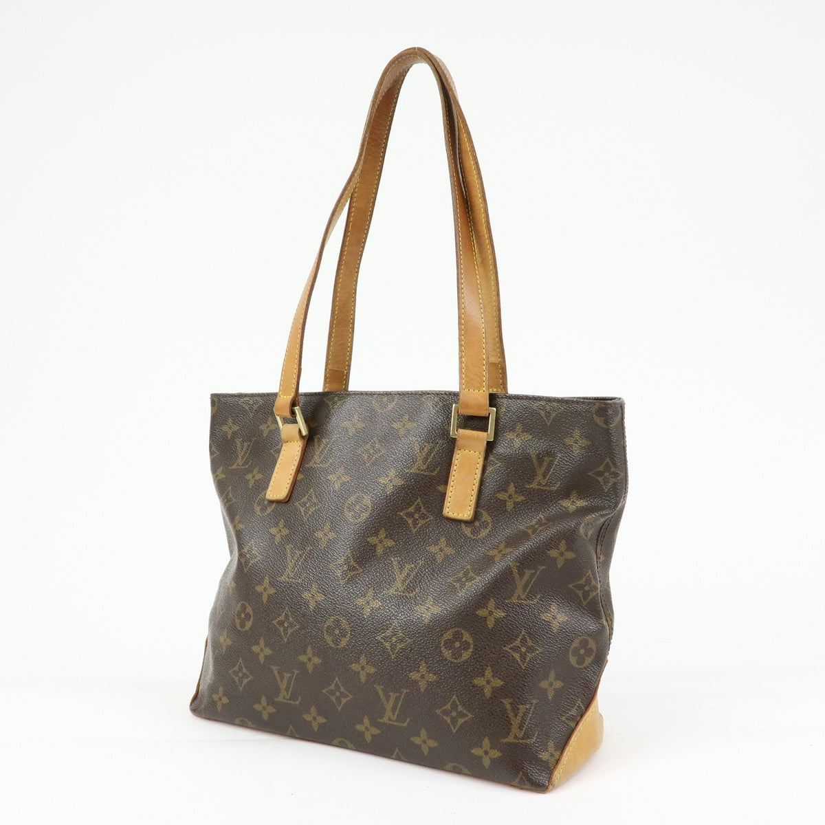 Louis Vuitton Cabas Piano Monogram Canvas Brown Canvas Tote Bag Bag (Pre-Owned)