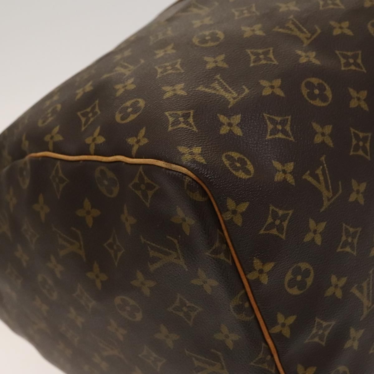 Louis Vuitton Keepall Monogram Canvas Brown Canvas Travel Bag Bag (Pre-Owned)