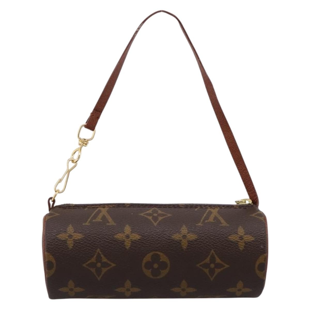Louis Vuitton Papillon Pochette Monogram Canvas Brown Canvas Clutche & Pouche Bag (Pre-Owned)