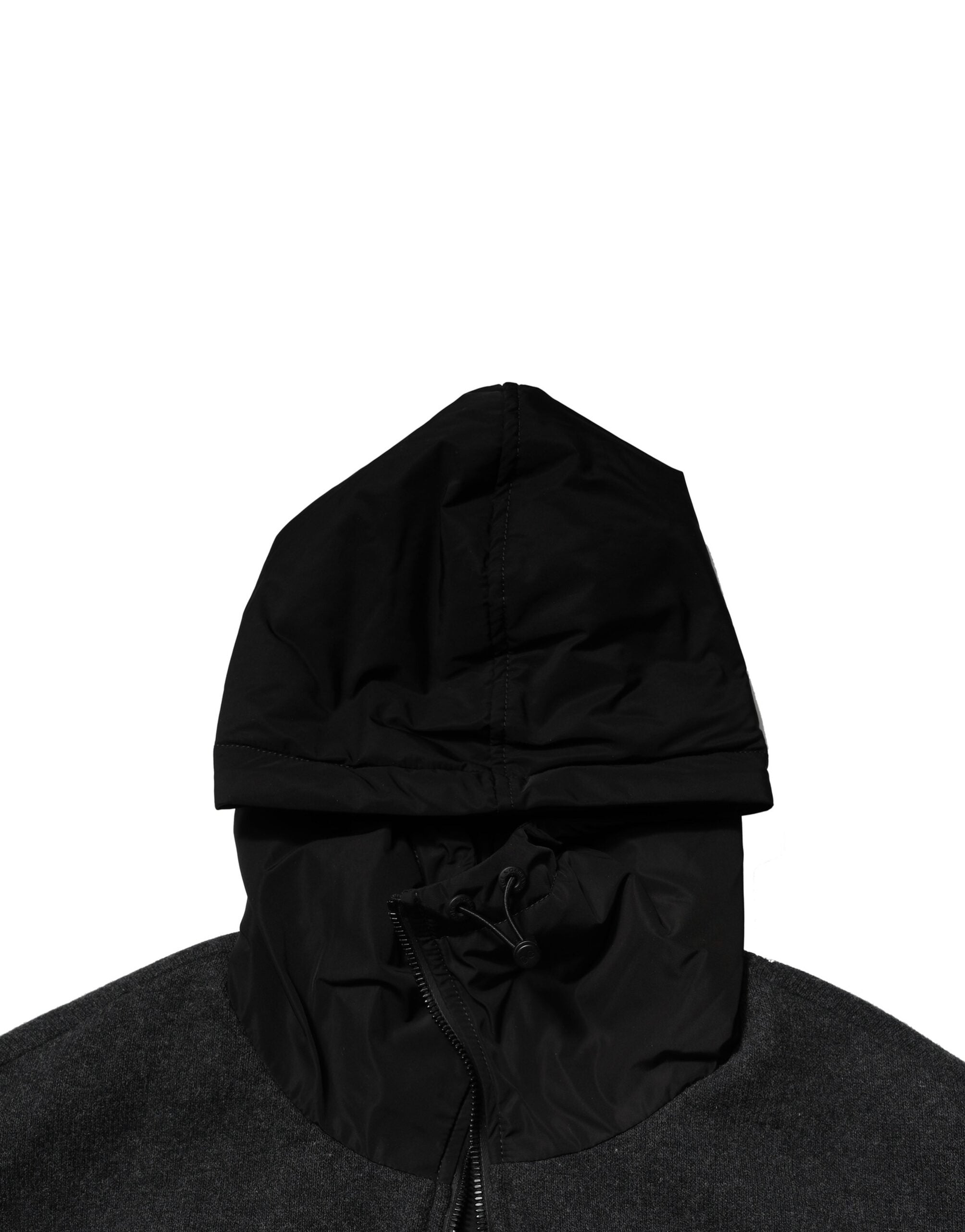 Dolce & Gabbana Black DG Logo Plaque Hooded Bomber Men's Jacket