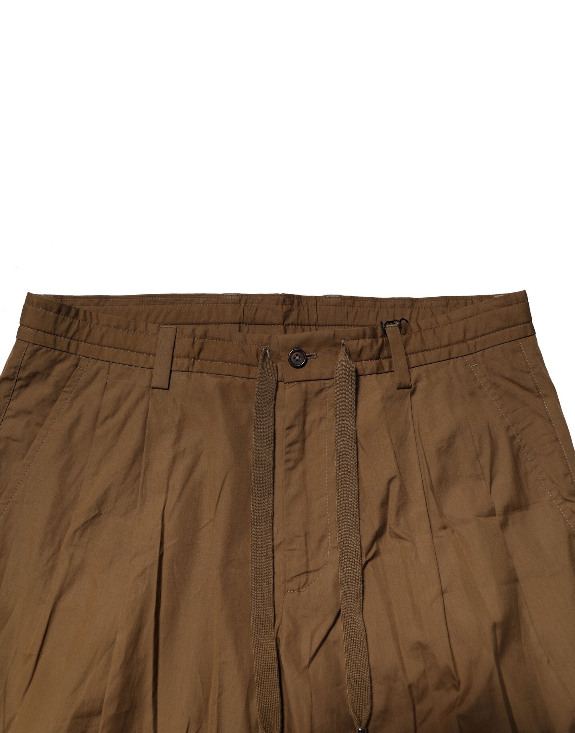 Dolce & Gabbana Brown Cotton Chino Mid Waist Men Men's Pants