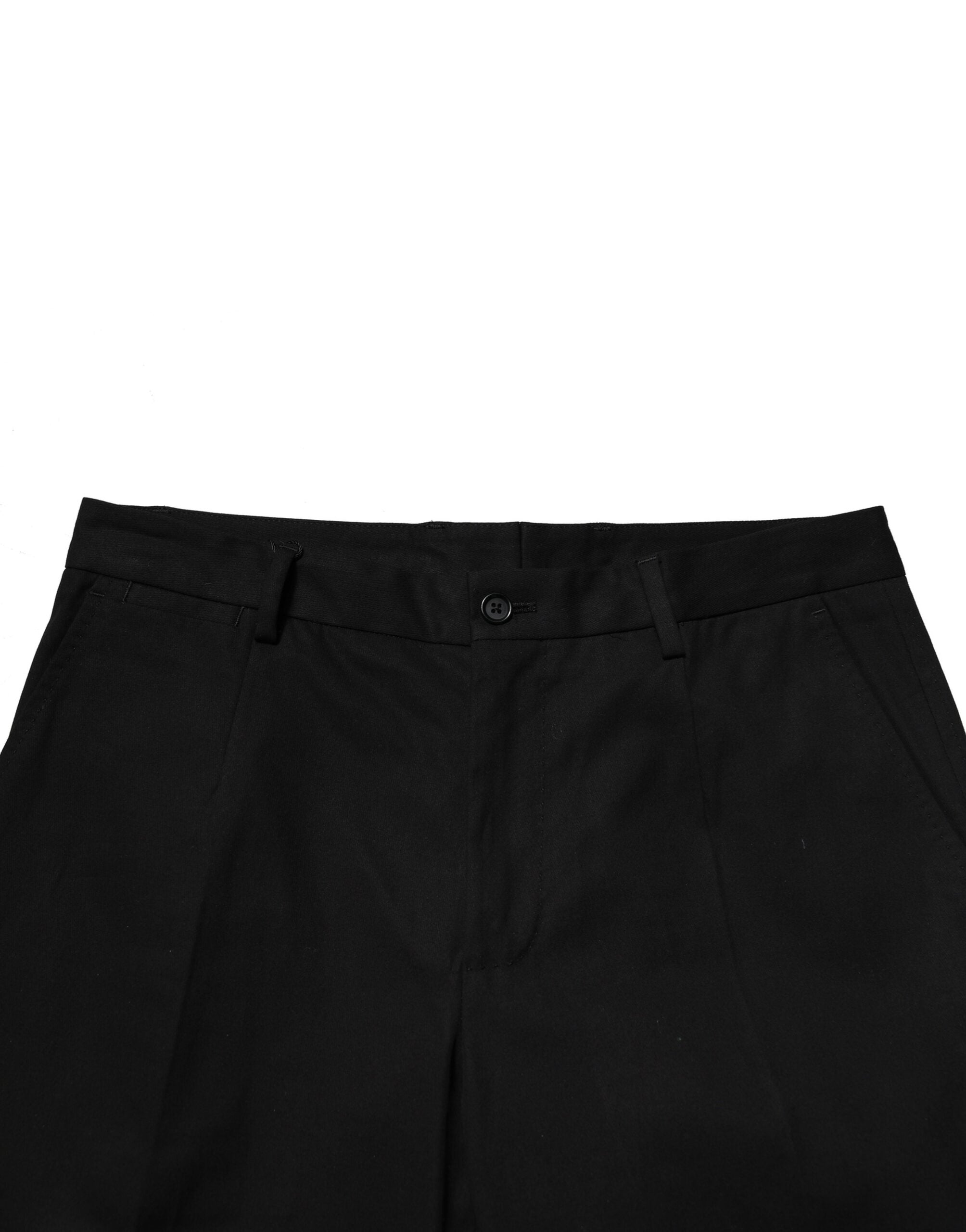 Dolce & Gabbana Black Cotton Cargo Dress Men Men's Pants