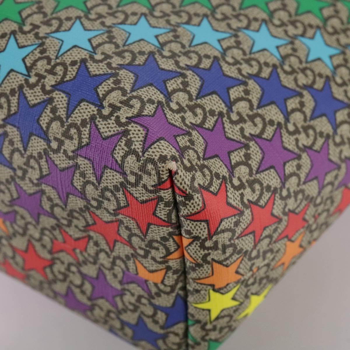 Gucci Children's Printed Coated Canvas Multicolour Canvas Tote Bag Bag (Pre-Owned)