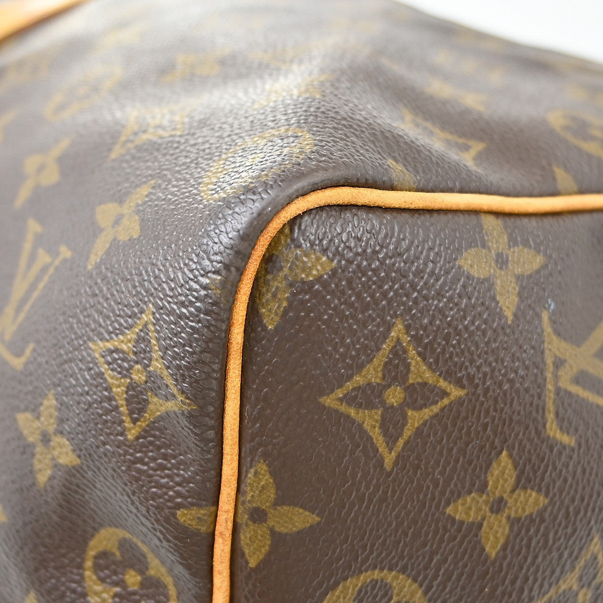 Louis Vuitton Keepall Monogram Canvas Brown Canvas Travel Bag Bag (Pre-Owned)