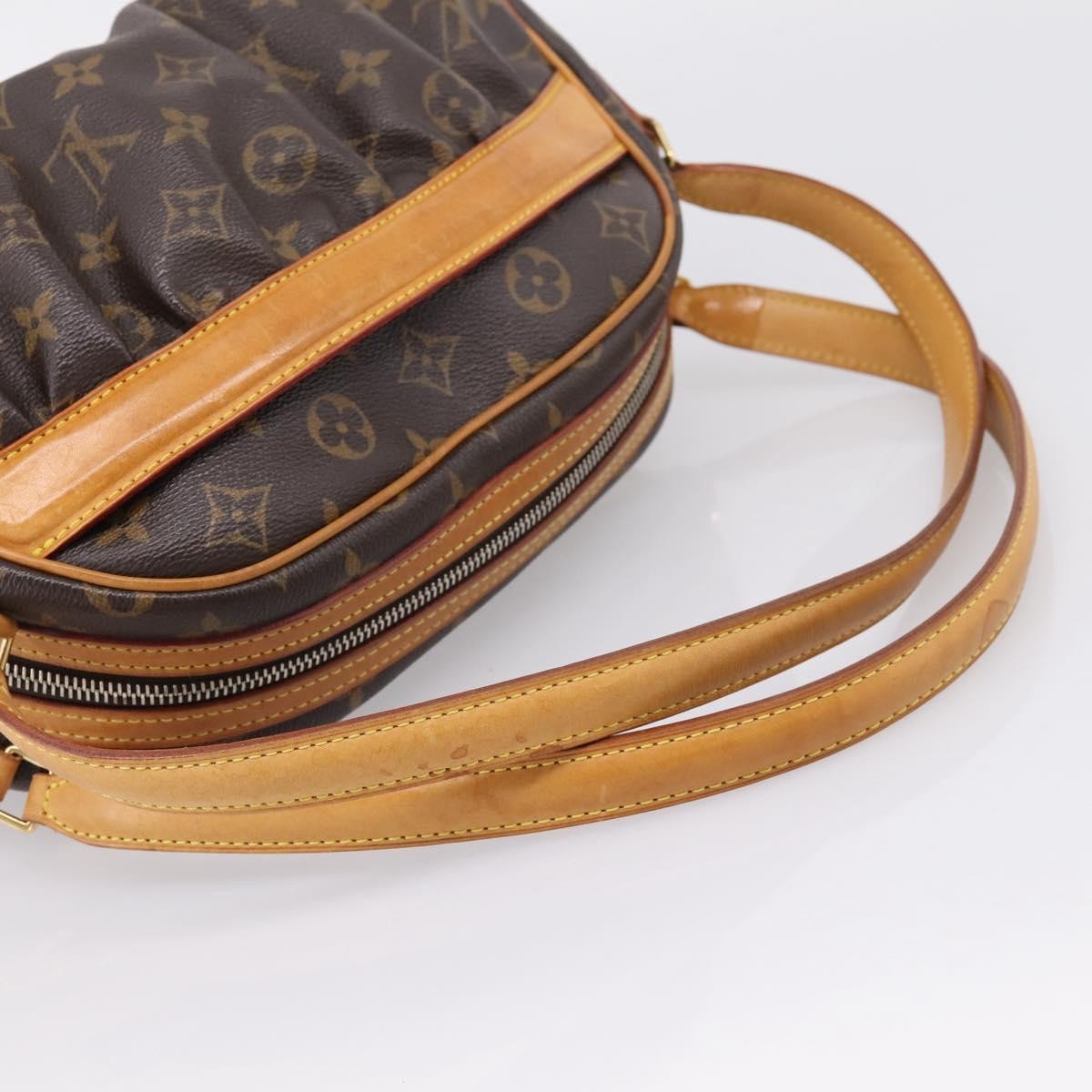 Louis Vuitton Clara Handbag Monogram Canvas Brown Canvas Handbag (Pre-Owned)