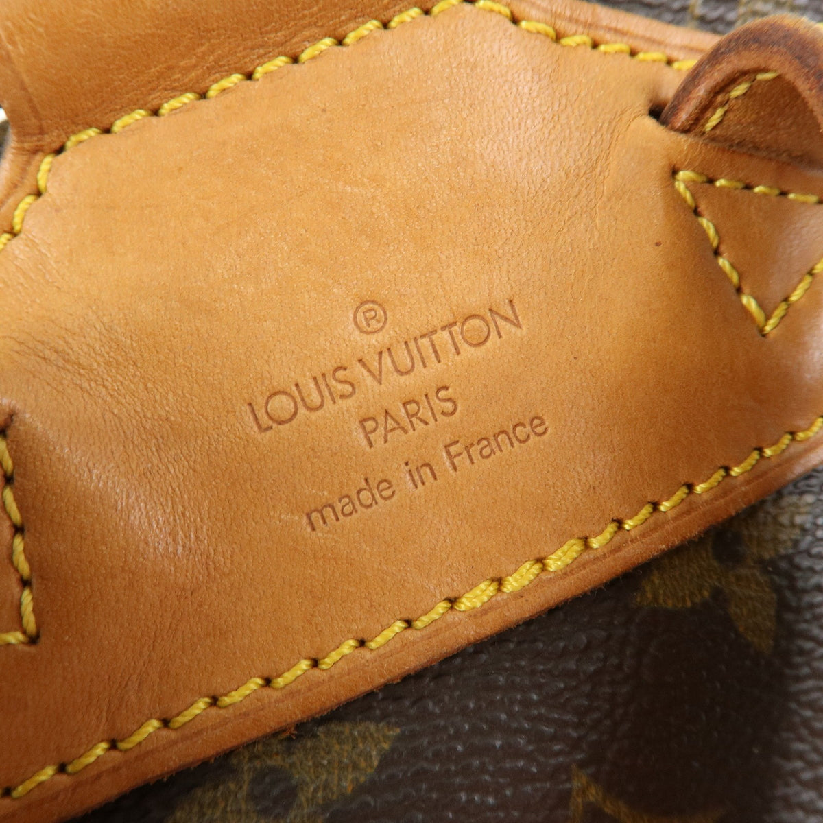 Louis Vuitton Vintage Montsouris Monogram Canvas Brown Canvas Backpack Bag (Pre-Owned)