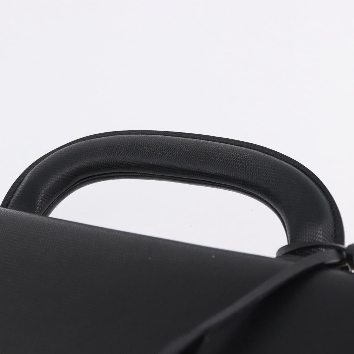 Celine Cartable Business Leather Black Leather Briefcase Bag (Pre-Owned)