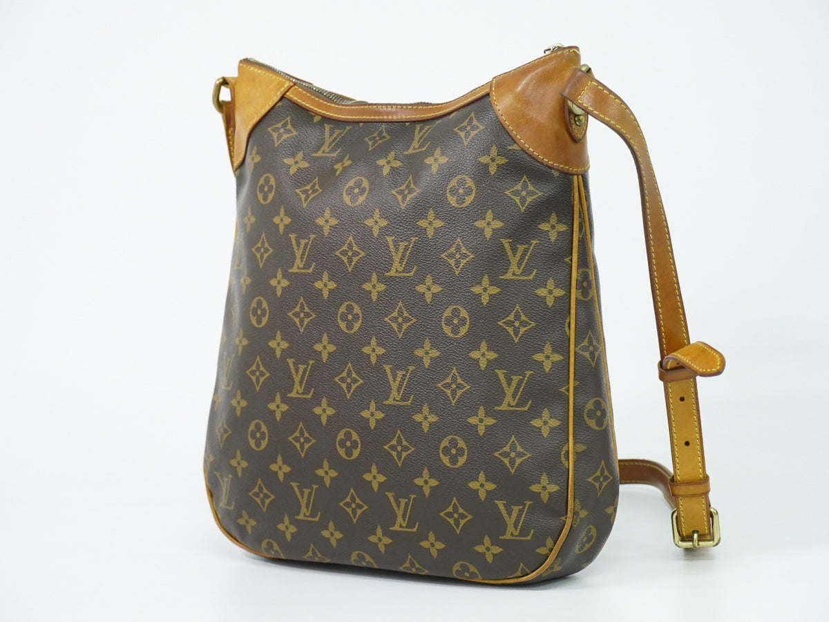 Louis Vuitton Odeon Monogram Canvas Brown Canvas Shoulder Bag Bag (Pre-Owned)