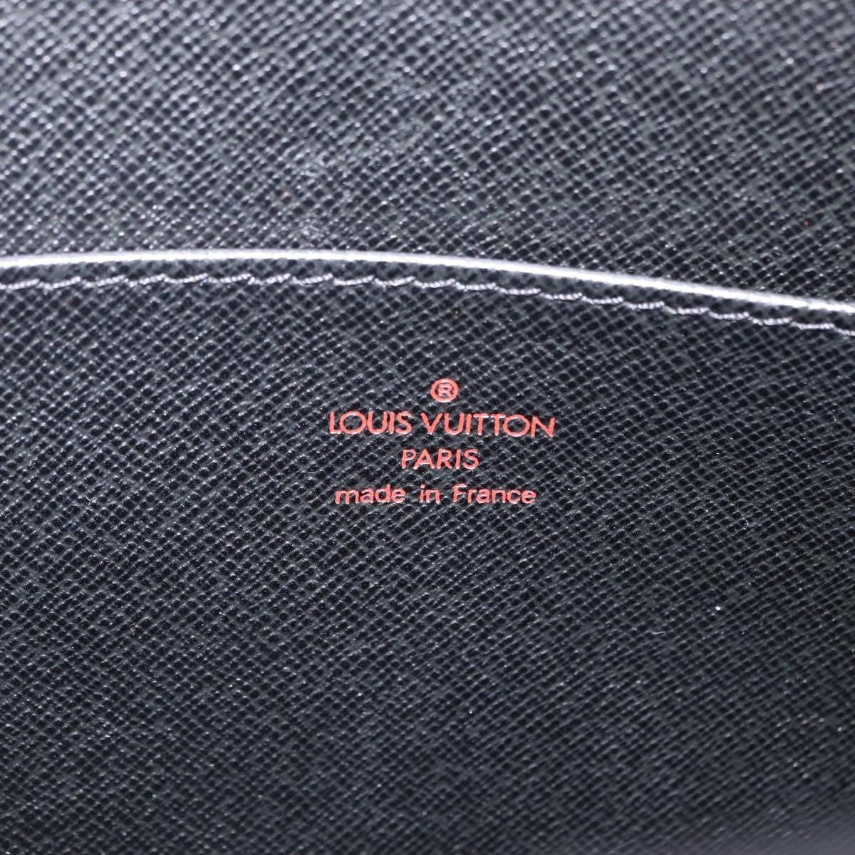 Louis Vuitton Pochette Homme Epi Leather Black Leather Clutche & Pouche Bag (Pre-Owned)
