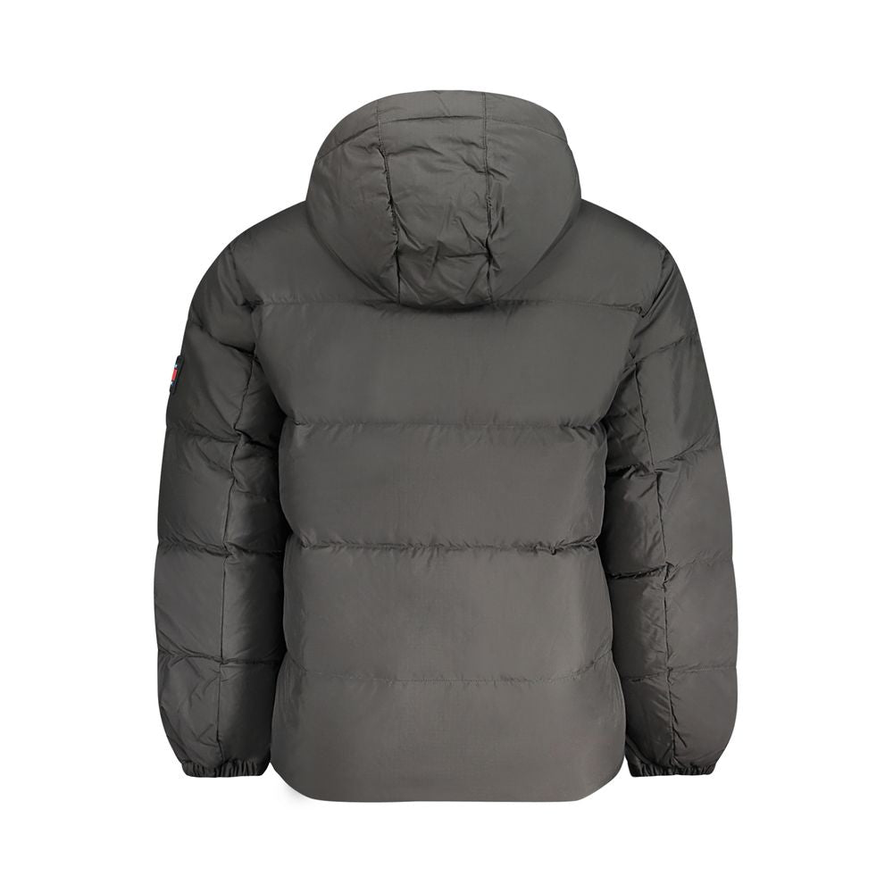 Tommy Hilfiger Black Polyester Men's Men's Jacket
