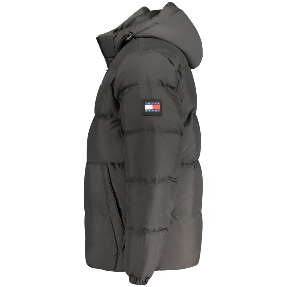 Tommy Hilfiger Black Polyester Men's Men's Jacket