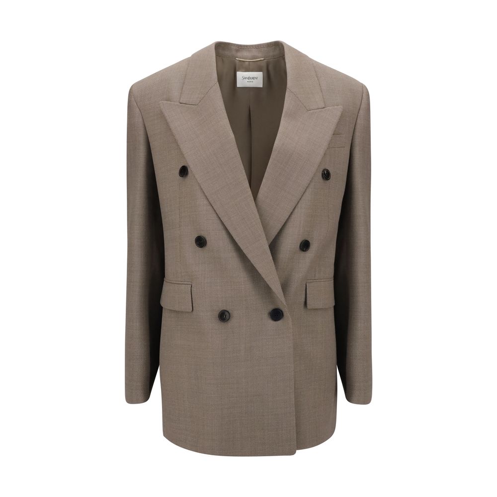 Saint Laurent Wool Women's Blazer