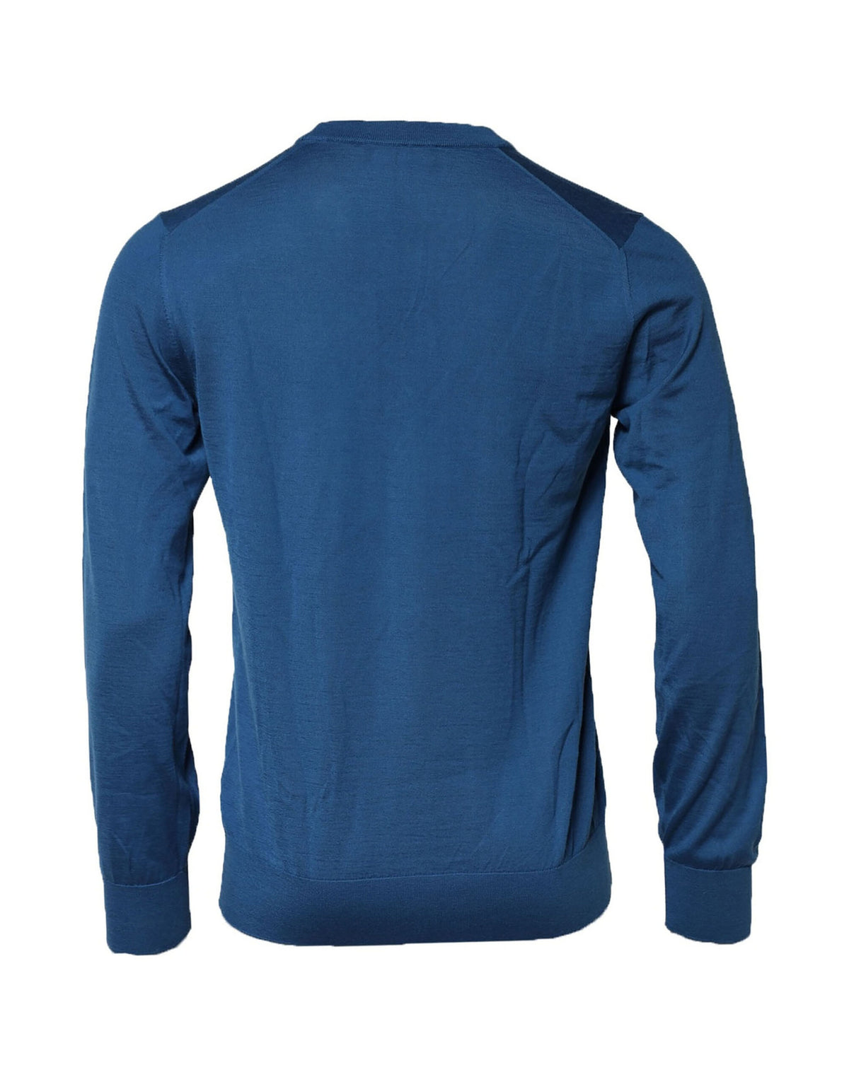 Dolce & Gabbana Blue Cashmere Crew Neck Sweatshirt Men's Sweater (Pre-Owned)