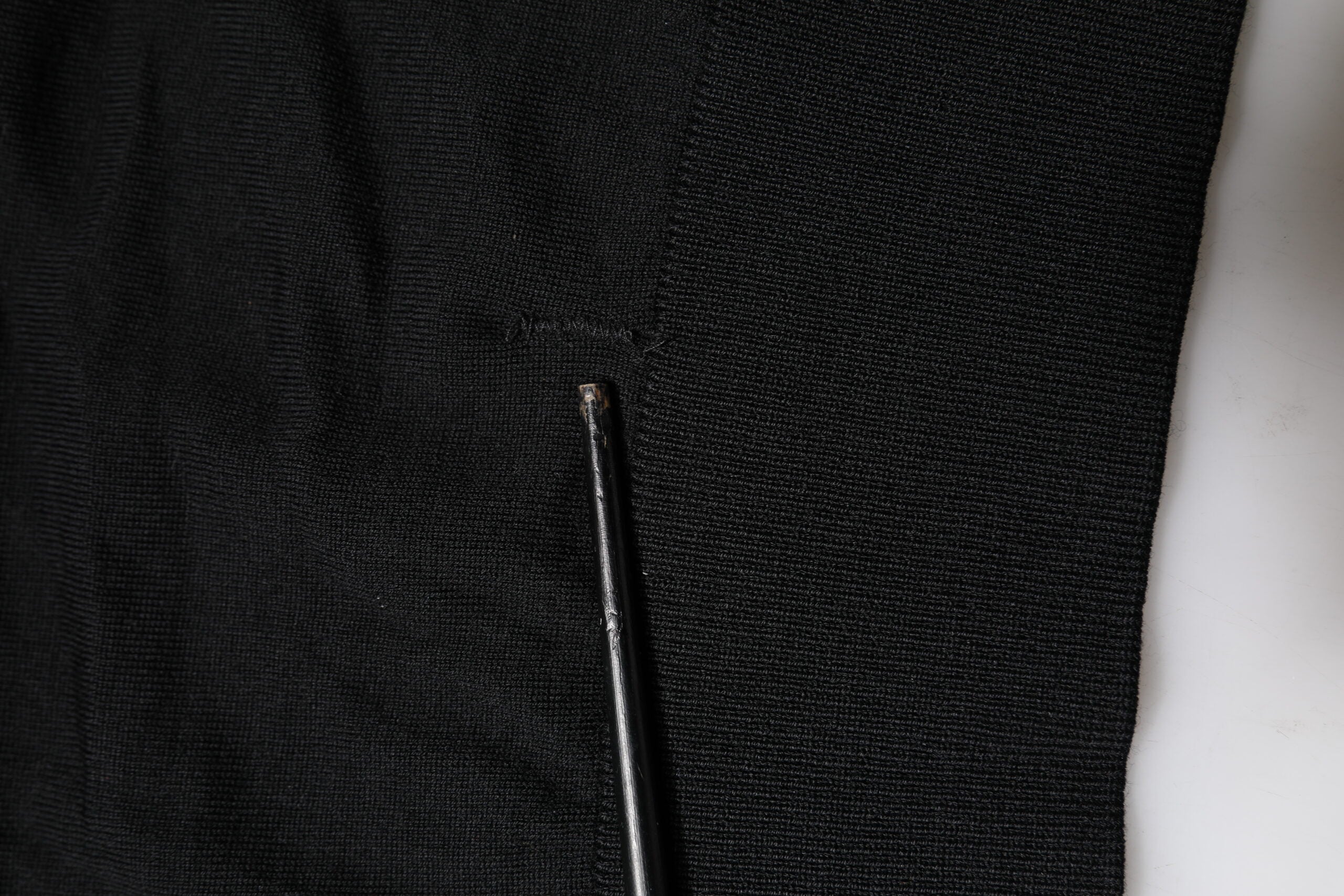 Dolce & Gabbana Black Long Sleeve Crew Neck Pullover Men's Sweater (Pre-Owned)