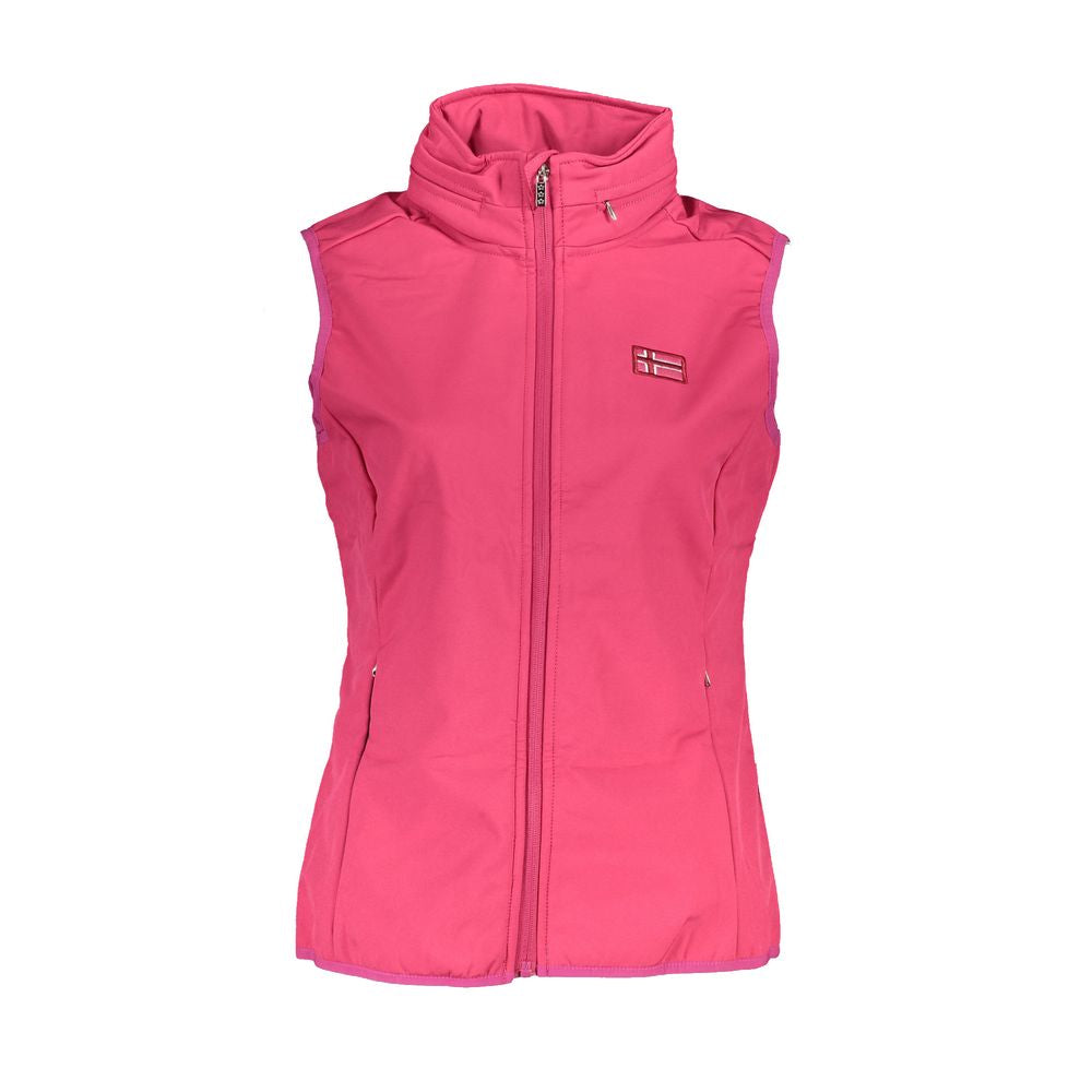 Scuola Nautica Pink Polyester Women Women's Jacket