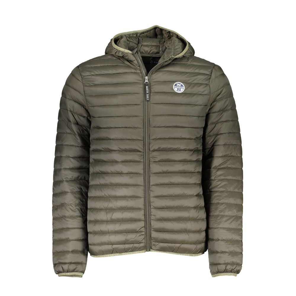 North Sails Green Polyamide Men Men's Jacket