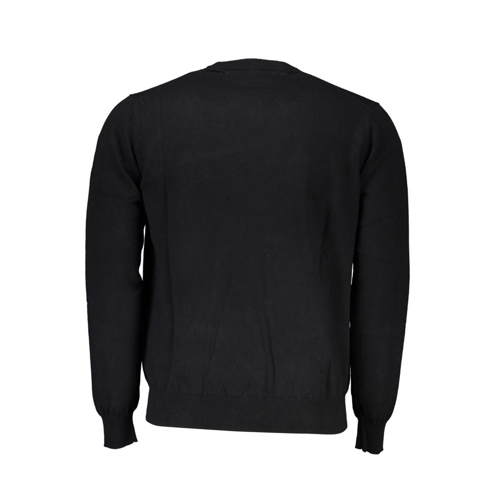 Harmont & Blaine Black Cotton Men Men's Sweater