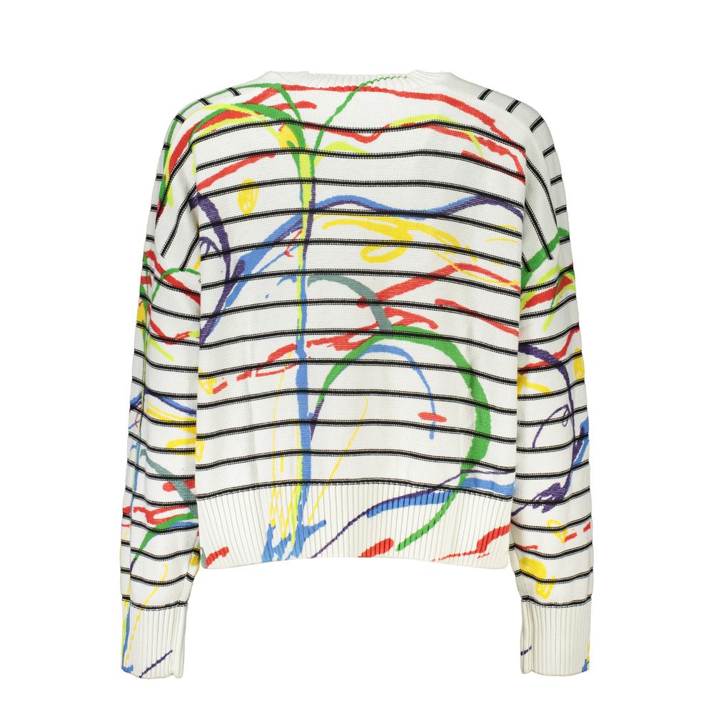 Desigual White Cotton Women's Sweater